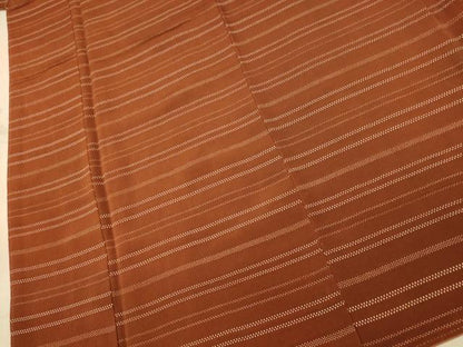 平和屋着物■上質な小紋　間道　三越扱い　正絹　逸品　AABD6918fw