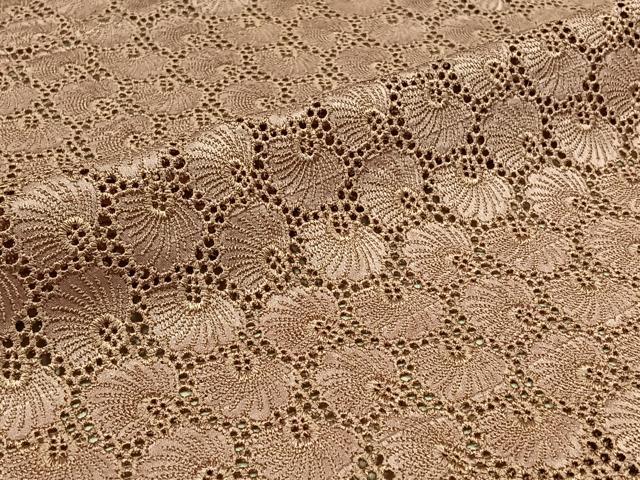 平和屋着物▽道行コート　スリーシーズン　春夏秋　塵除け　舞花文　正絹　逸品　AABD6965jh