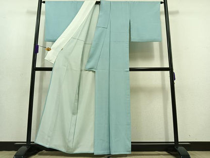 平和屋着物▽江戸小紋 単衣 鮫小紋柄 ますいわ屋扱い 正絹 逸品 AABD6967jh