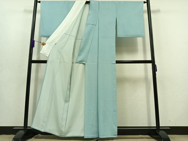 平和屋着物▽江戸小紋 単衣 鮫小紋柄 ますいわ屋扱い 正絹 逸品 AABD6967jh
