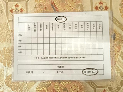 平和屋着物◎六通柄袋帯 金彩正倉院 金糸 正絹 逸品 AABD7162yx