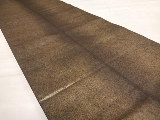 平和屋着物◎全通柄袋帯　霞文　正絹　逸品　AABD7290yx