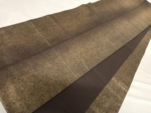 平和屋着物◎全通柄袋帯　霞文　正絹　逸品　AABD7290yx