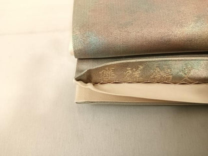 平和屋着物◎六通柄袋帯 慶祥錦文 彩金銀三重手引箔 正絹 逸品 AABD7325yx