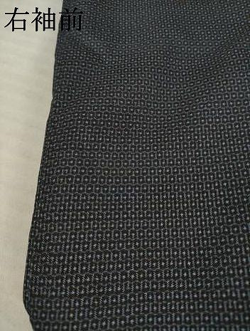 平和屋着物∞男性 本場大島紬 羽織 100亀甲 総詰め 正絹 逸品 AABD7398ck