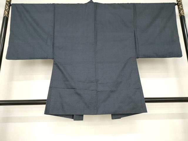 平和屋着物∞男性 本場大島紬 羽織 100亀甲 総詰め 正絹 逸品 AABD7398ck