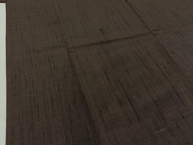 平和屋着物▽男性 紬 単衣 アンサンブル 縞 正絹 逸品 AABD7483jh