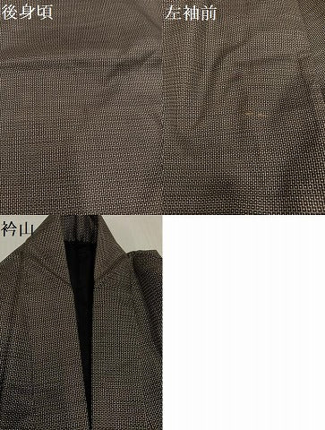 平和屋着物●男性 本場大島紬 100亀甲 総詰め 正絹 逸品 AABD7526ph