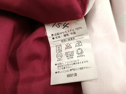 平和屋着物●小振袖　二尺袖　牡丹　暈し染め　洗える着物　AABD7559ph