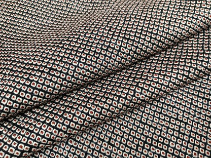 平和屋着物●大変加工の良い総絞り小紋　ほていや扱い　ロング丈　正絹　逸品　AABD7572ph
