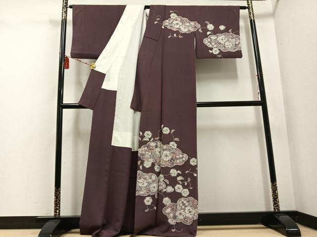 平和屋着物●訪問着 辻が花 絞り 正絹 逸品 AABD7584ph