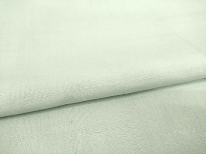 平和屋着物●結城紬　色無地　蕎麦切色　ロング丈　正絹　逸品　AABD7633ck