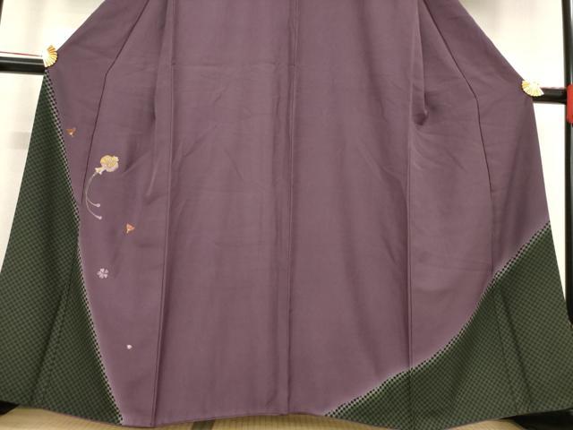 平和屋着物●訪問着　刺繍　打ち出の小槌　正絹　逸品　AABD7639ck