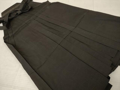 平和屋着物●男性 馬乗り袴 縞 正絹 逸品 AABD7669ck