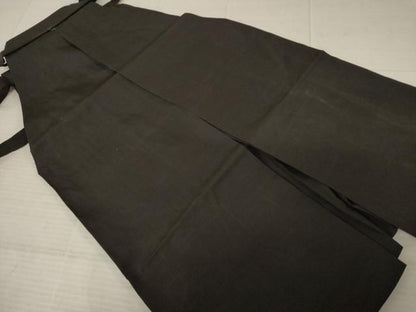 平和屋着物●男性 馬乗り袴 縞 正絹 逸品 AABD7669ck