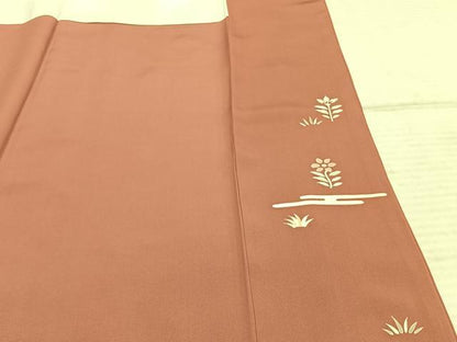 平和屋着物●訪問着 花鳥文 金彩 正絹 逸品 AABD8489fy