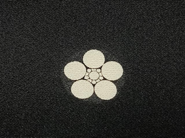 平和屋着物●豪華黒留袖　駒刺繍　熨斗花文　金彩　正絹　逸品　AABD8492fy