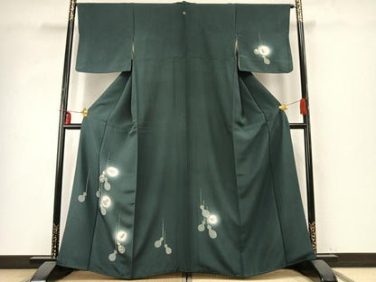平和屋着物●訪問着 刺繍 瓢箪 蛍暈し 銀糸 銀彩 正絹 逸品 AABD8525fy