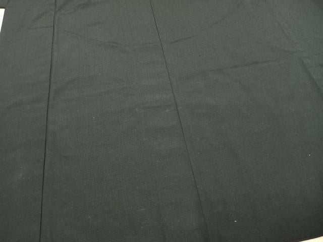 平和屋着物●男性　紬　アンサンブル　褐返色　正絹　逸品　AABD8540fy