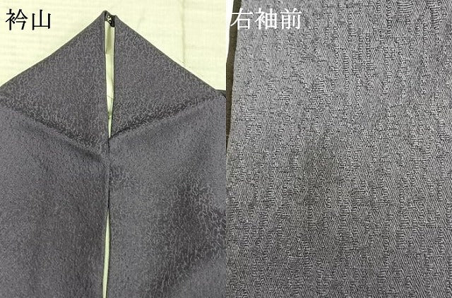 平和屋着物●訪問着　雪芝文　梟　蛍暈し　金彩　正絹　逸品　AABD8557fy