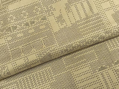 平和屋着物●本場大島紬　一元7マルキ　色紙文　正絹　逸品　AABD8575fy