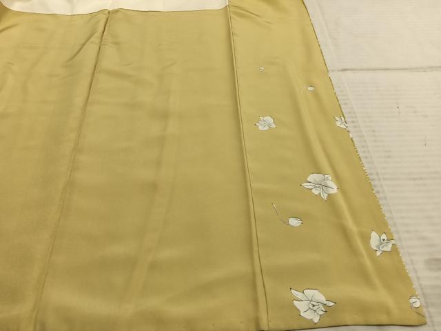 平和屋着物●訪問着　作家物　夢路　舞花文　金彩　正絹　逸品　AABD8587fy