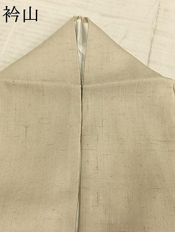 平和屋着物●訪問着 紬地 友禅 風景立波文 正絹 逸品 AABD8619fy