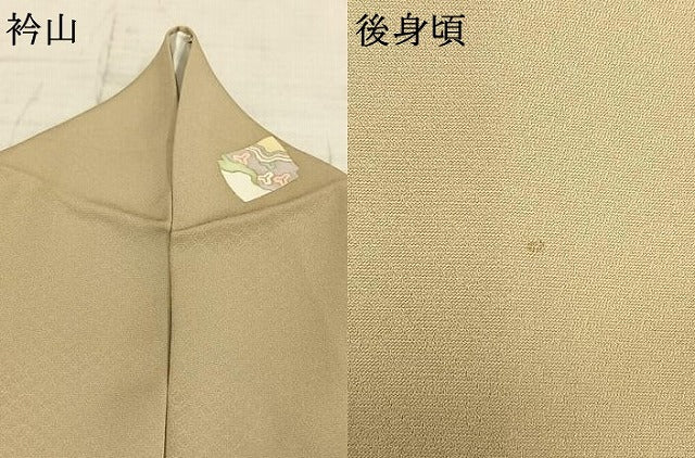 平和屋着物●上質な小紋 色紙文 金彩 正絹 逸品 AABD8627fy
