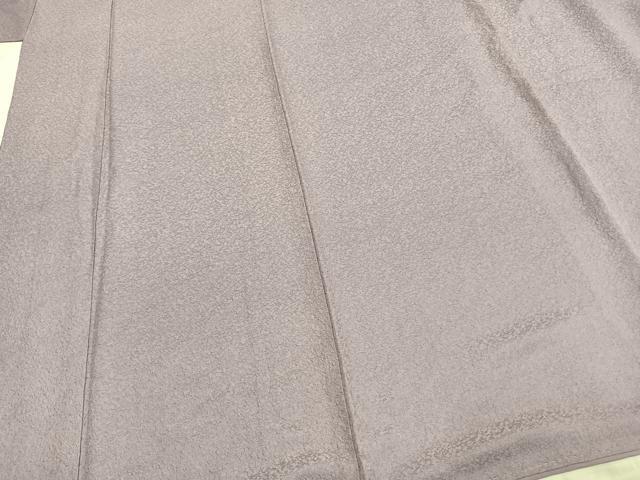 平和屋着物●上質な色無地　薄葡萄色　正絹　逸品　AABD8635fy