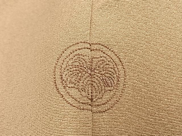 平和屋着物○本加賀友禅作家 梶山伸 小紋 舞花文 正絹 逸品 AABD8653fy