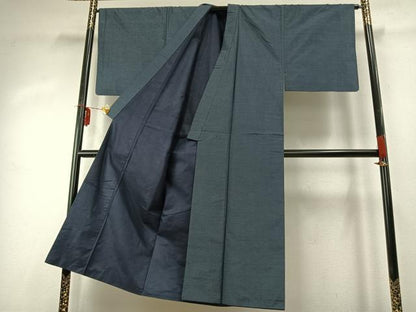 平和屋着物●男性 本場村山大島紬 アンサンブル 亀甲絣 正絹 逸品 AABD8725fy