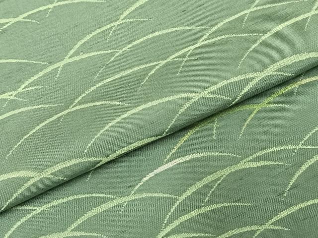 平和屋着物●訪問着　紬地　芝文　松坂屋扱い　正絹　逸品　AABD8740fy