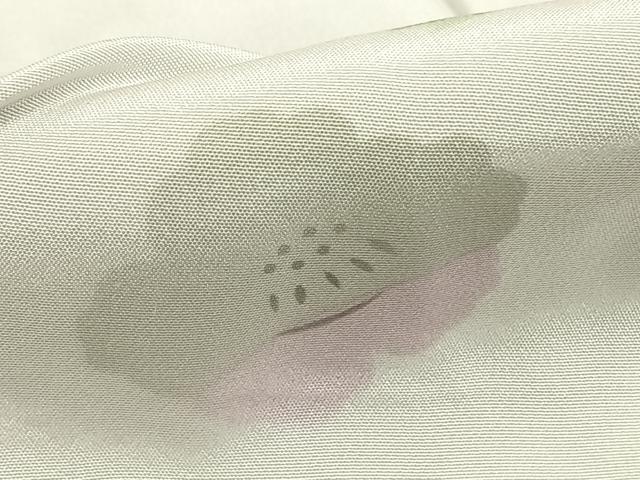 平和屋着物●長襦袢　無双仕立て　舞花文　暈し染め　正絹　逸品　AABD8748fy