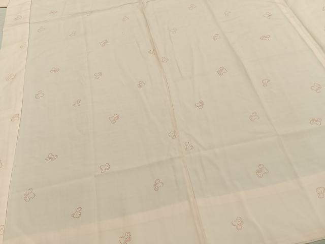 平和屋着物●長襦袢 無双仕立て 犬 正絹 逸品 AABD8750fy