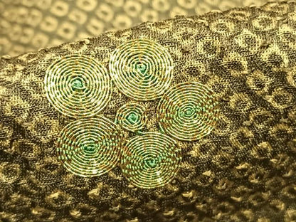 平和屋着物●訪問着　駒刺繍　舞花文　暈し染め　正絹　逸品　AABD8765fy