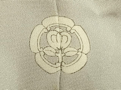 平和屋着物●訪問着 友禅 駒刺繍 熨斗枝花文 金彩 正絹 逸品 AABD8774fy