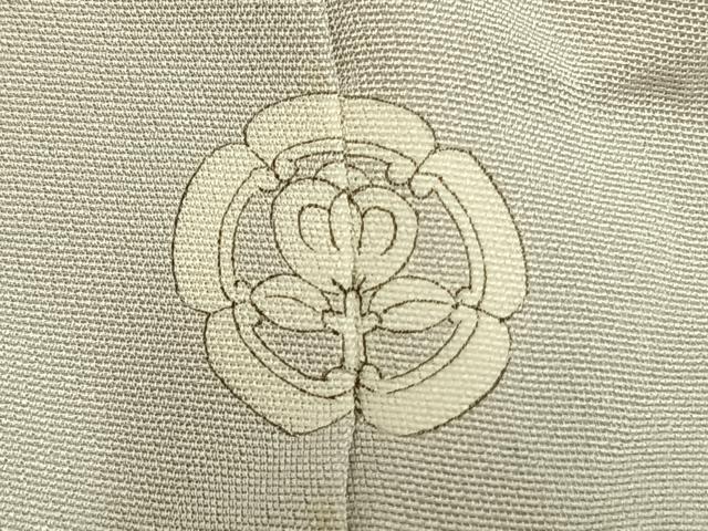 平和屋着物●訪問着 友禅 駒刺繍 熨斗枝花文 金彩 正絹 逸品 AABD8774fy