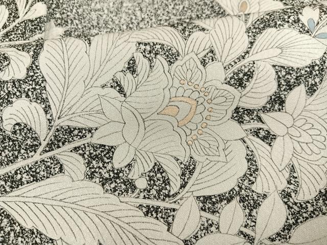 平和屋着物●訪問着　更紗文　暈し染め　正絹　逸品　AABD8803ph