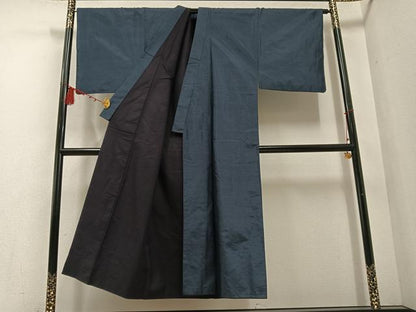 平和屋着物●男性　本場村山大島紬　アンサンブル　亀甲絣　正絹　逸品　AABD8858ph