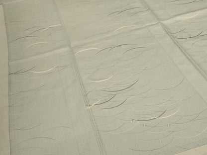 平和屋着物＊夏物 小紋 絽 芝文 やまと誂製 正絹 逸品 AABD8886jd