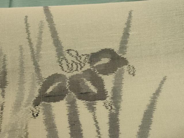 平和屋着物＊夏物 色留袖 紗 草花文 暈し染め 正絹 逸品 AABD8887jd