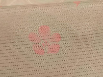 平和屋着物＊夏物　長襦袢　絽　舞花文　暈し染め　正絹　逸品　AABD8888jd