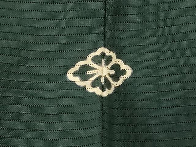 平和屋着物＊夏物 男性 色無地 絽 虫襖色 正絹 逸品 AABD8892jd