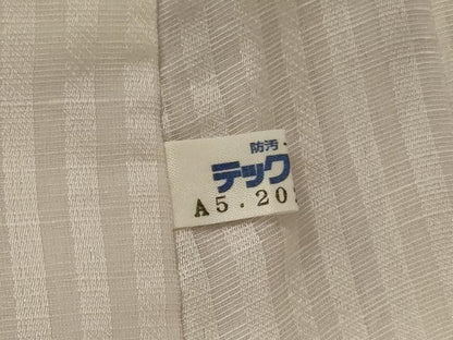 平和屋着物＊夏物 長襦袢 紗 縞 正絹 逸品 AABD8894jd