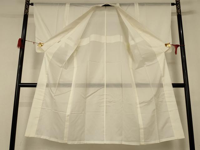 平和屋着物＊夏物 長襦袢 絽 鳥の子色 正絹 逸品 AABD8901jd