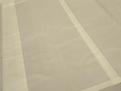 平和屋着物＊夏物 長襦袢 絽 鳥の子色 正絹 逸品 AABD8901jd
