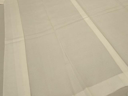 平和屋着物＊夏物 長襦袢 絽 鳥の子色 正絹 逸品 AABD8902jd
