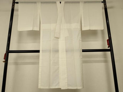 平和屋着物＊夏物 長襦袢 絽 鳥の子色 正絹 逸品 AABD8905jd