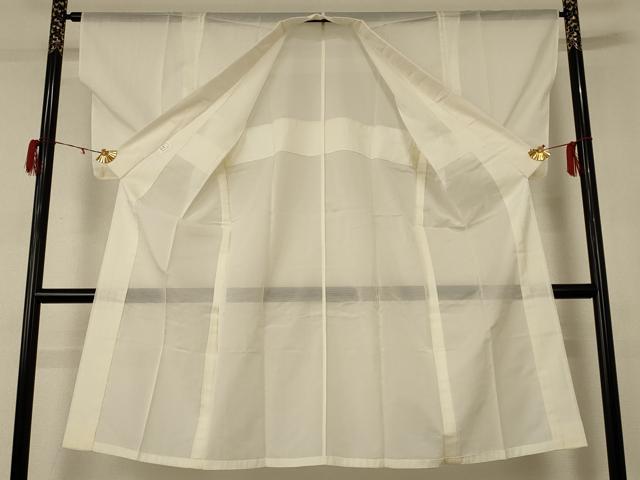 平和屋着物＊夏物 長襦袢 絽 鳥の子色 正絹 逸品 AABD8905jd