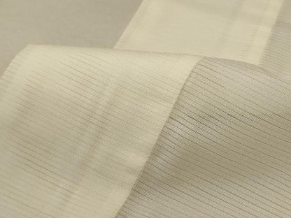 平和屋着物＊夏物 長襦袢 絽 鳥の子色 正絹 逸品 AABD8905jd